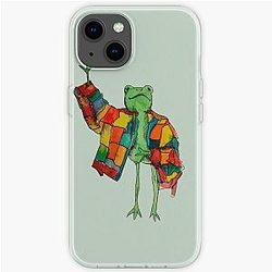 Harry Styles Cases - Harry Styles Frog Cardigan iPhone Soft Case RB2103