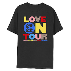 Harry Style T-shirts - 2022 Love On Tour Black Tee  SP2911
