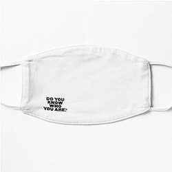 Harry Styles Face Masks - Harry Styles Do you know who you are? Flat Mask RB2103