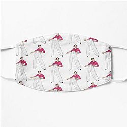 Harry Styles Face Masks - HARRY STYLES Watermelon Sugar digital illustration  Flat Mask RB2103