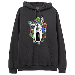Harry Style Hoodies - Harry's House Flower Collage Black Hoodie SP2911