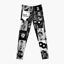 Harry Styles Leggings - Black White Harry Photoshoot Leggings RB2103