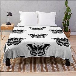 Harry Styles Blanket - harry styles butterfly tattoo  Throw Blanket RB2103