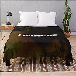 Harry Styles Blanket - Lights Up Harry Styles Throw Blanket RB2103