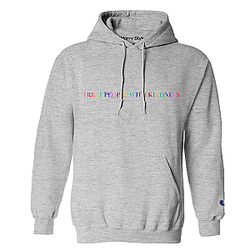 Harry Style Hoodies - Treat People With Kindness Grey Hoodie SP2911