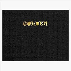 Harry Styles Puzzles - Golden Harry Styles Sticker Jigsaw Puzzle RB2103