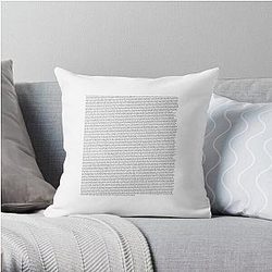 Harry Styles Pillows - All lyrics in the fine line album by Harry Styles Throw Pillow RB2103