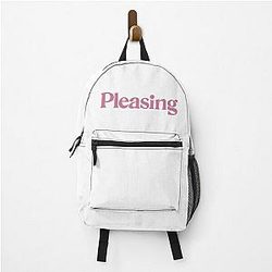 Harry Styles Backpacks - Harry Styles Pleasing Sticker - Pink  Backpack RB2103