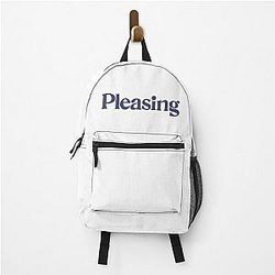Harry Styles Backpacks - Harry Styles Pleasing Sticker - Blue   Backpack RB2103