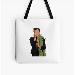 Harry Styles Bags - Harry Styles Grammy All Over Print Tote Bag RB2103