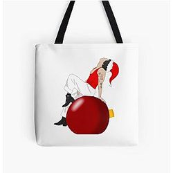 Harry Styles Bags - harry styles christmas  All Over Print Tote Bag RB2103