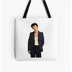 Harry Styles Bags - harry styles All Over Print Tote Bag RB2103