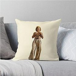 Harry Styles Pillows - harry styles golden mv  Throw Pillow RB2103