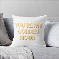 Harry Styles Pillows - YOU’RE MY GOLDEN HOUR Throw Pillow RB2103