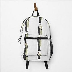 Harry Styles Backpacks - Harry Styles Grammy 2021 (green boa)| Perfect Gift Backpack RB2103