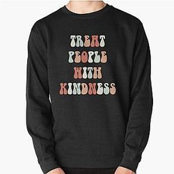 Harry Styles Sweatshirts - Treat people with kindness - TPWK - Harry Styles Pullover Sweatshirt RB2103