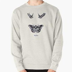 Harry Styles Sweatshirts - Harry Styles Tattoos Pullover Sweatshirt RB2103