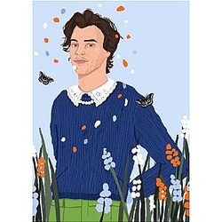 Harry Styles Posters – In The Flowers Wind Harry Styles Poster