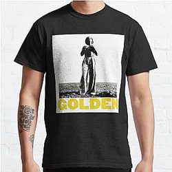 Harry Styles T-Shirts - Harry Golden Classic T-Shirt RB2103