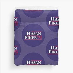 Hasan Piker Classic Duvet Cover