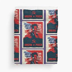 Hasan Piker Classic Duvet Cover