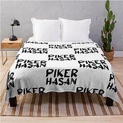 Hasan Piker Active Classic Throw Blanket