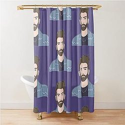 Hasan Piker Classic Shower Curtain