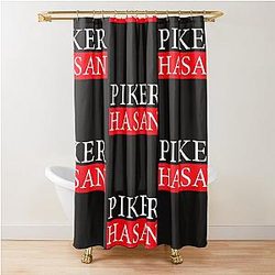 Hasan Piker Active Classic Shower Curtain