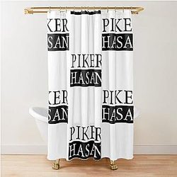 Hasan Piker Active Shower Curtain