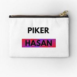 Hasan Piker Active Classic Zipper Pouch