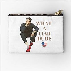 Hasan Piker What a Liar Twitch Meme Zipper Pouch