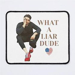 Hasan Piker What a Liar Dude Twitch Meme Mouse Pad