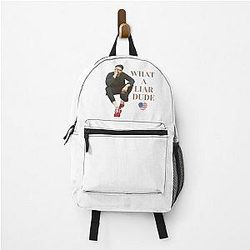 Hasan Piker What a Liar Dude Twitch Meme Backpack