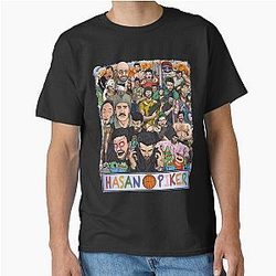 Classic Tubbo Hasan Piker Retro Style T-Shirt