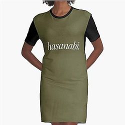Hasan Piker Active Graphic T-Shirt Dress