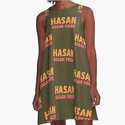 Hasan Piker A-Line Dress