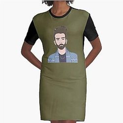 Hasan Piker Classic T Shirt Dress