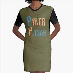 Hasan Piker Classic T-Shirt Dress
