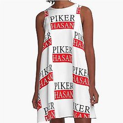 Hasan Piker Classic A-Line Dress