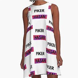 Hasan Piker Active Classic A-Line Dress