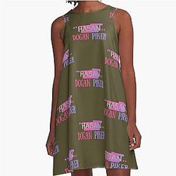 Hasan Piker Classic A-Line Dress