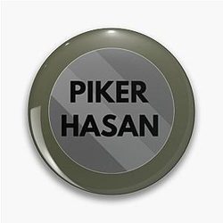 Hasan Piker Classic Pin