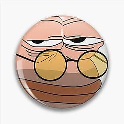 HasanAbi Twitch emote: hasMods - High Quality Industry Standard 300 ppi Pin