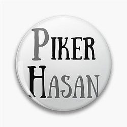 Hasan Piker Classic Pin