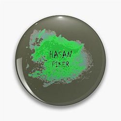 Hasan Piker Classic Pin