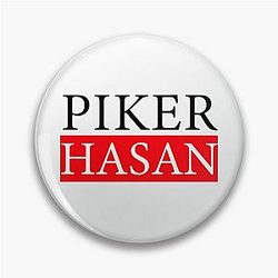 Hasan Piker Classic Pin