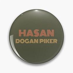 Hasan Piker Classic Pin