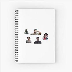 Hasan Piker Spiral Notebook
