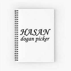 Hasan Piker Active Spiral Notebook