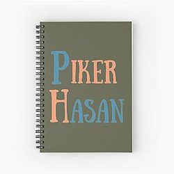 Hasan Piker Classic Spiral Notebook